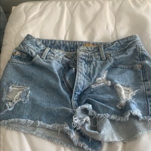 Jean shorts